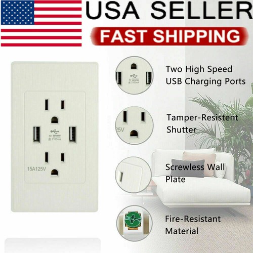 15a electric dual - 15a, plug