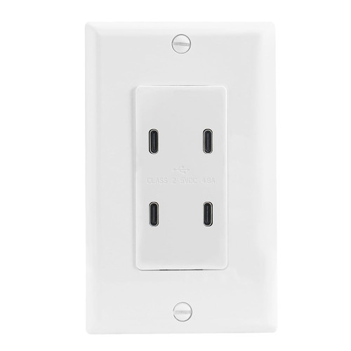 Port usb wall outlet - 4,