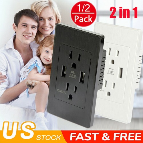 Dual usb port - port, wall