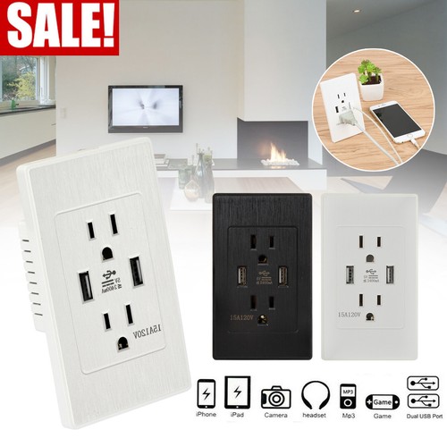 15a 110v dual - 110v, outlet
